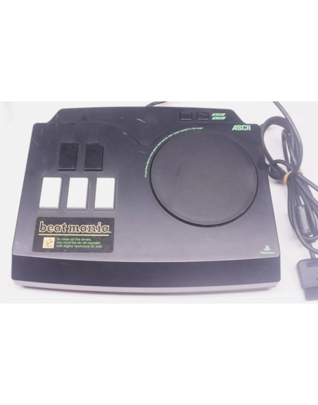 Controlador DJ Oficial OEM Beatmania – Tocadiscos ASCII para PlayStation 1 y 2