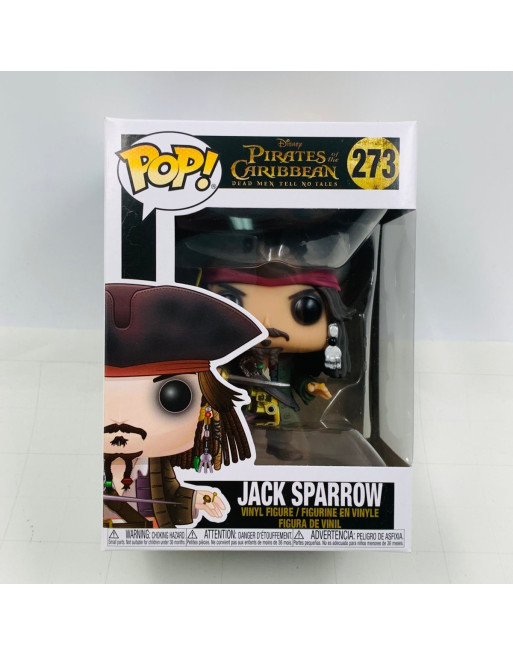 Funko Pop Jack Sparrow 273 – Piratas del Caribe, Colección Original