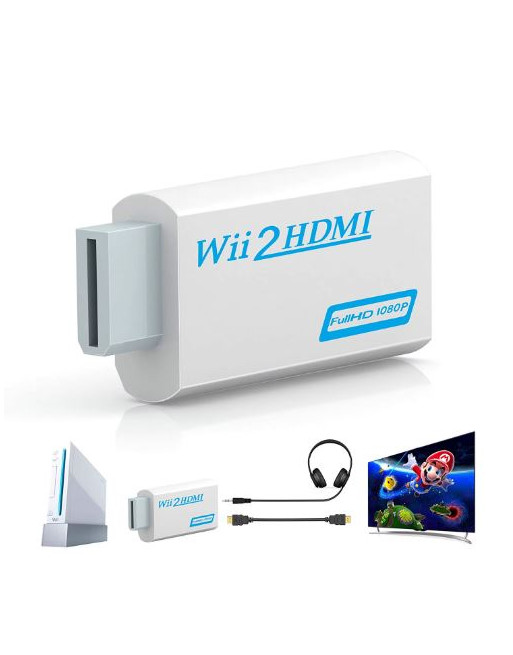 Convertidor Compatible con Wii a HDMI