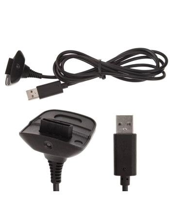 Cable de carga USB para mando Xbox 360