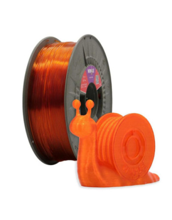 WINKLE FILAMENTO NARANJA AMBAR PETG KRYSTAL 1.75MM 300 GR KRYSTAL AMBAR