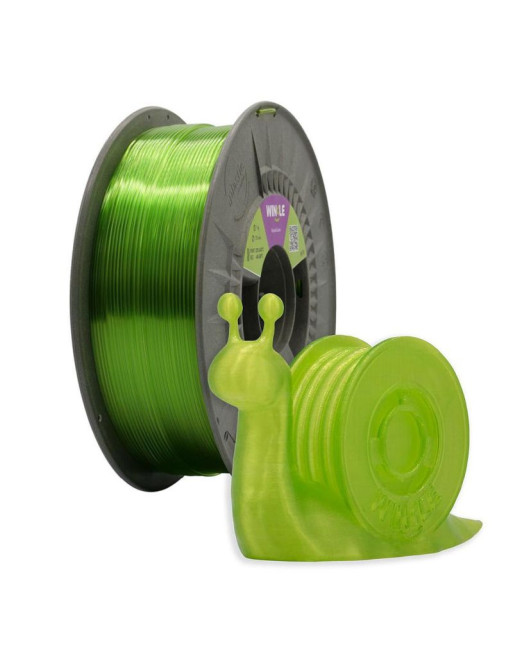 WINKLE FILAMENTO VERDE LIMA PETG KRYSTAL 1.75MM 300 GR KRYSTAL LIME