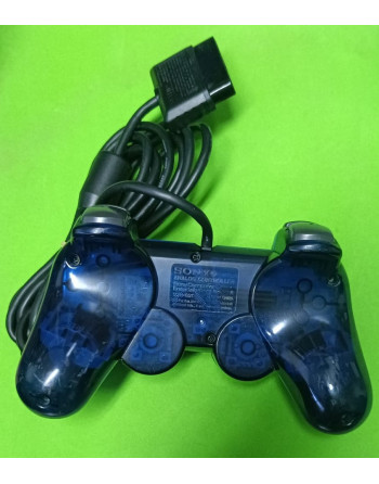 Mando Dual Shock Para Sony Playstation 2 Y Playstation 1 AZUL