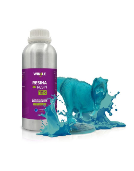 WINKLE RESINA LAVABLE AL AGUA CRISTAL AZUL